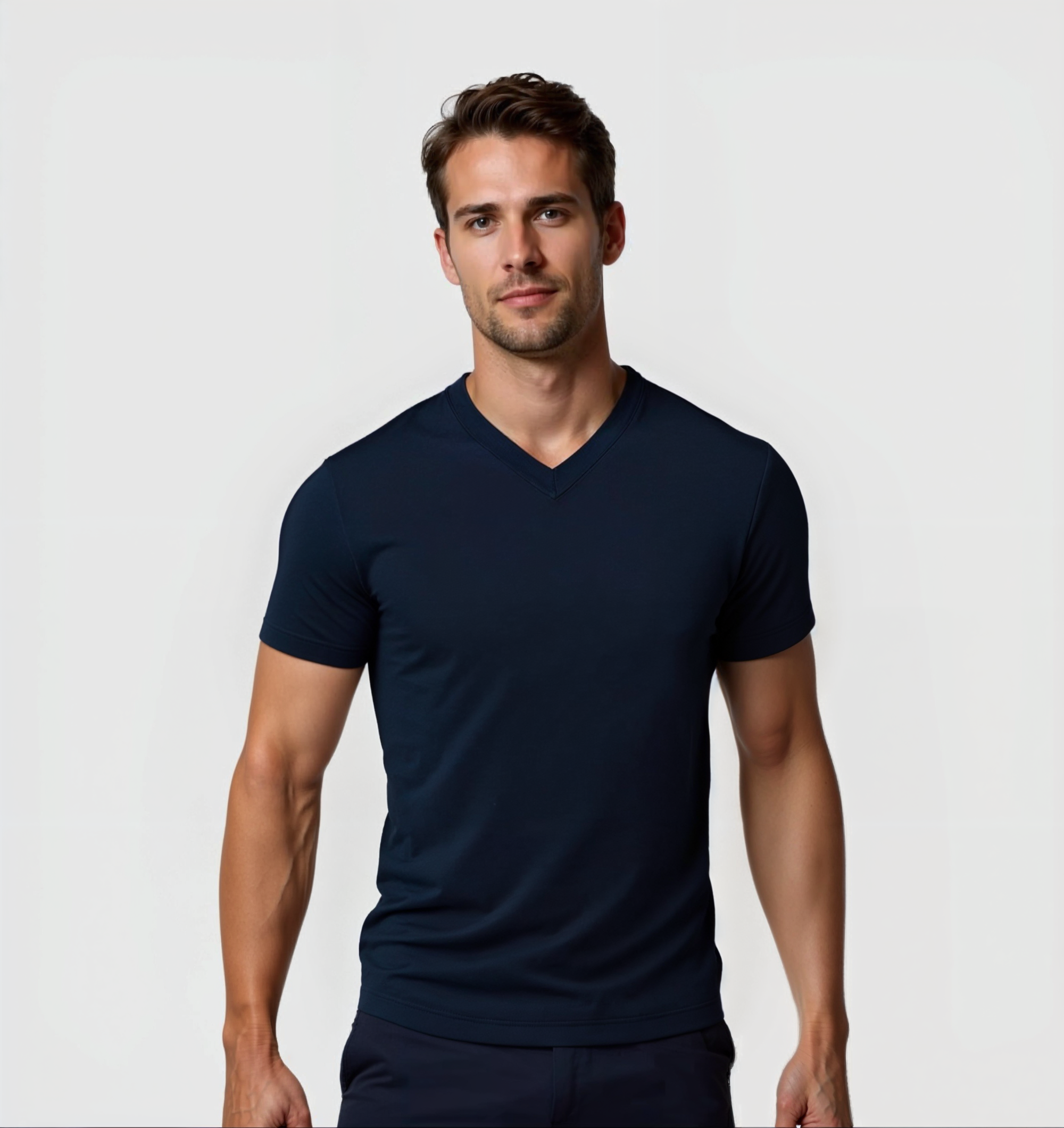 ARCHIVE - Pack de 4 Col V - Bleu marine