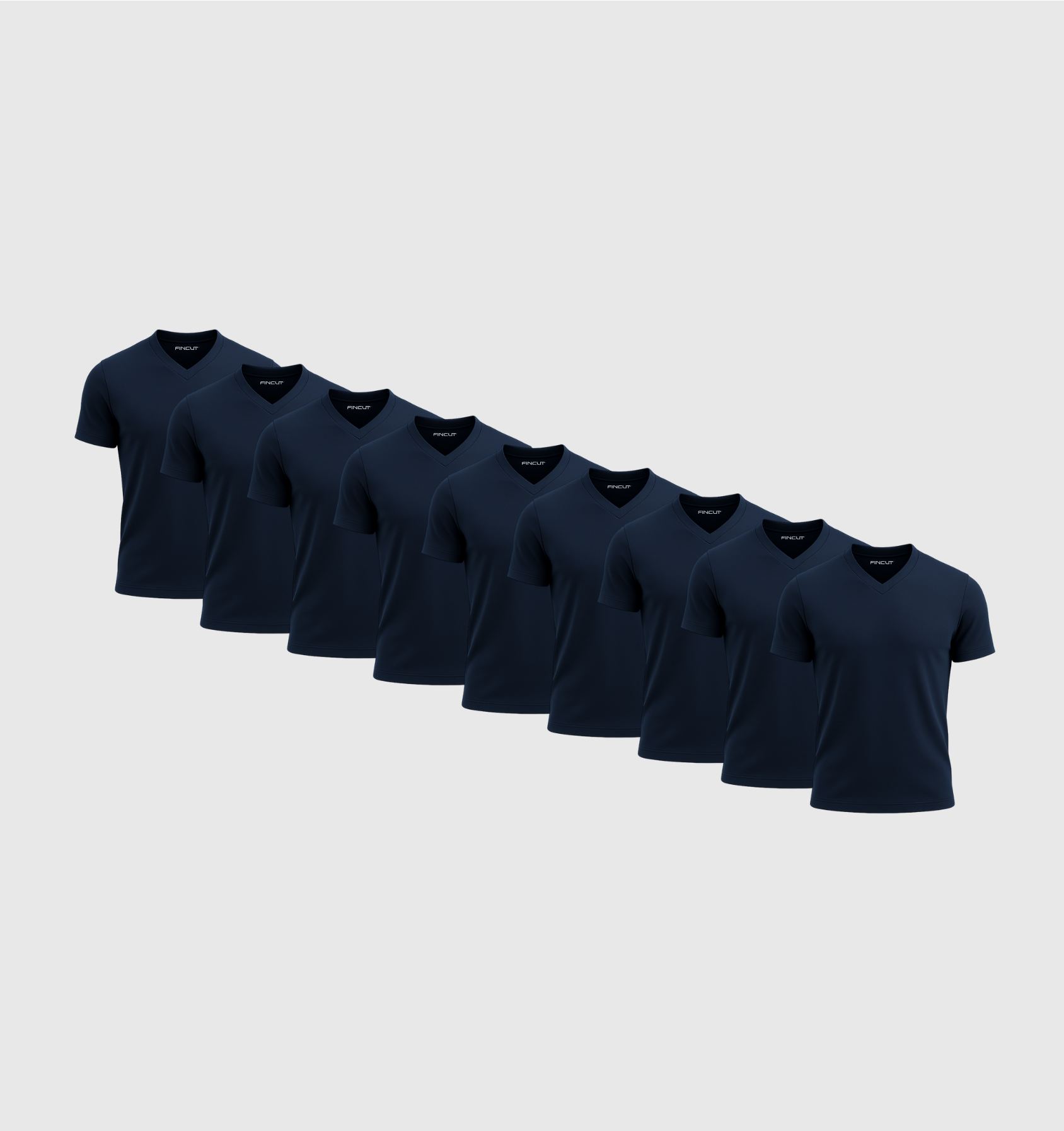 ARCHIVE - Pack de 9 Col V - Bleu marine