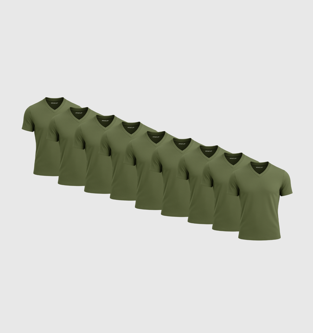 ARCHIVE - Pack de 9 Col V - Kaki
