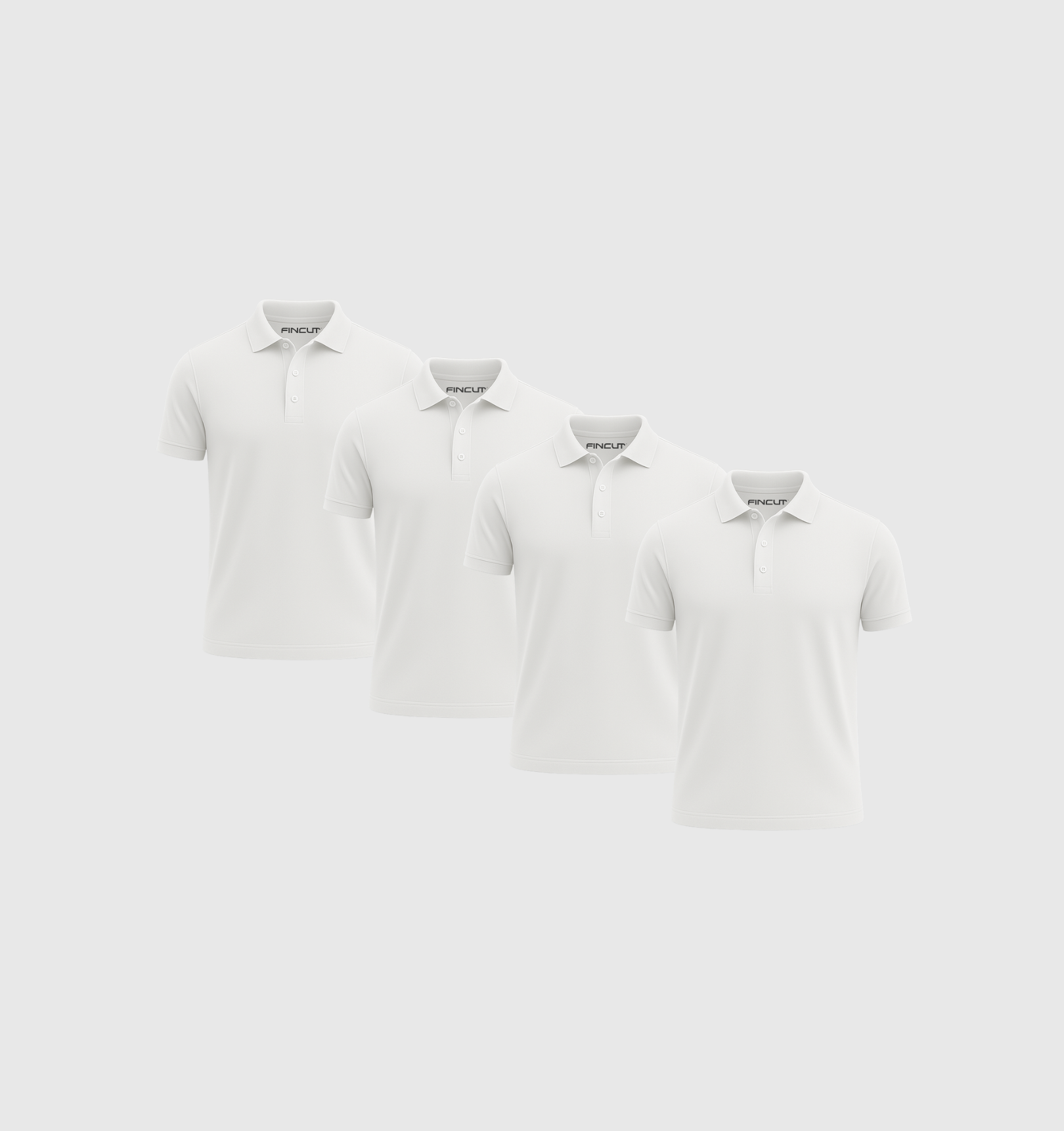 ARCHIVE - Pack de 4 Polos - Blanc