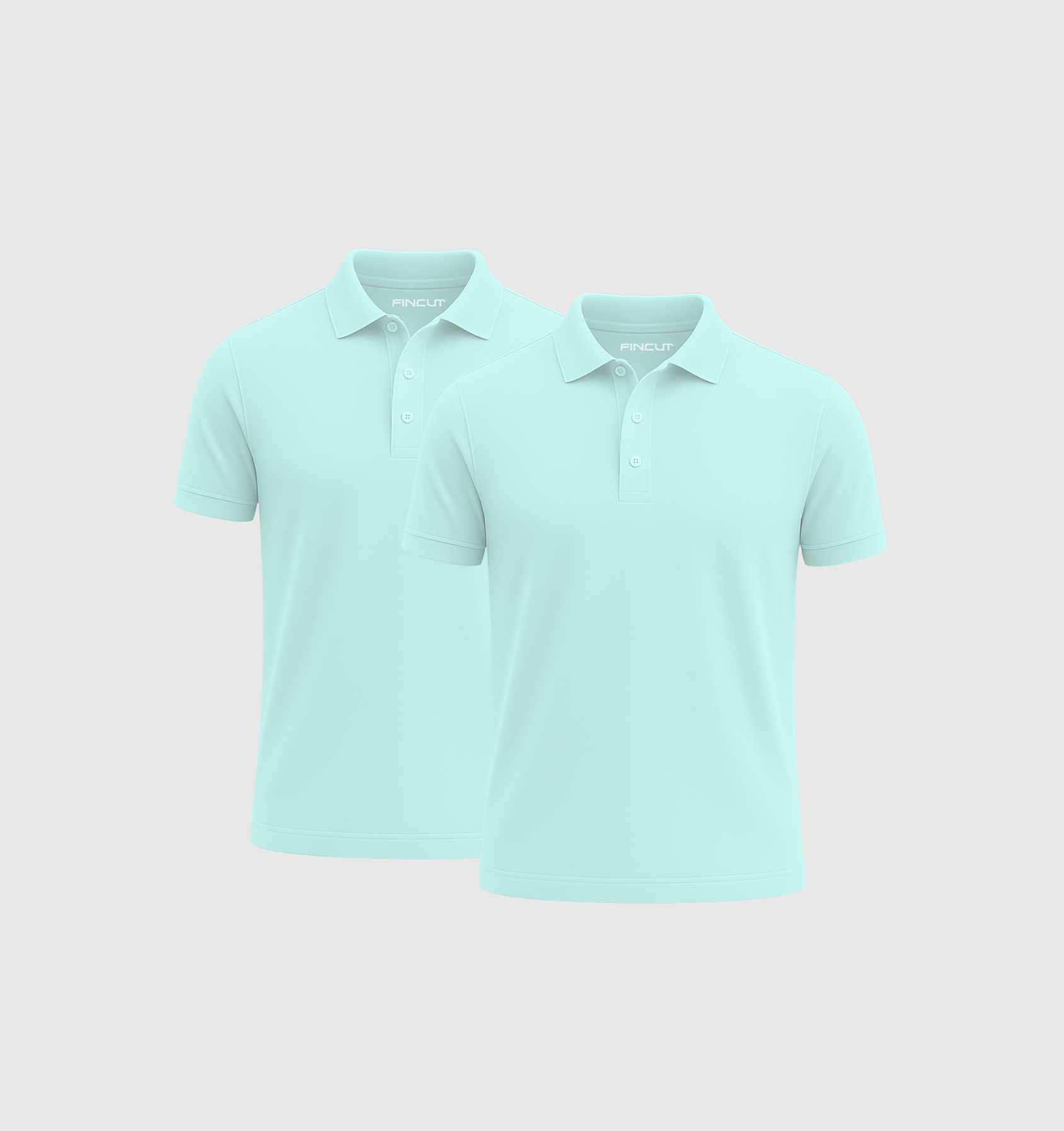 ARCHIVE - Pack de 2 Polo - Bleu turquoise