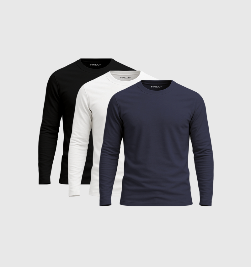 ARCHIVE - Pack de 3 Manches Longues - Essentiel