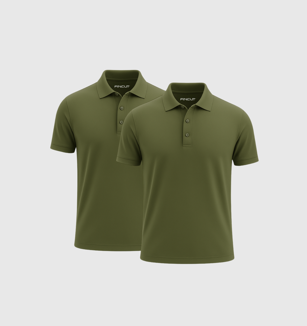 ARCHIVE - Pack de 2 Polo - Kaki
