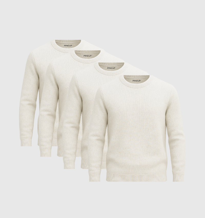 ARCHIVE - Pack de 4 Pulls - Beige