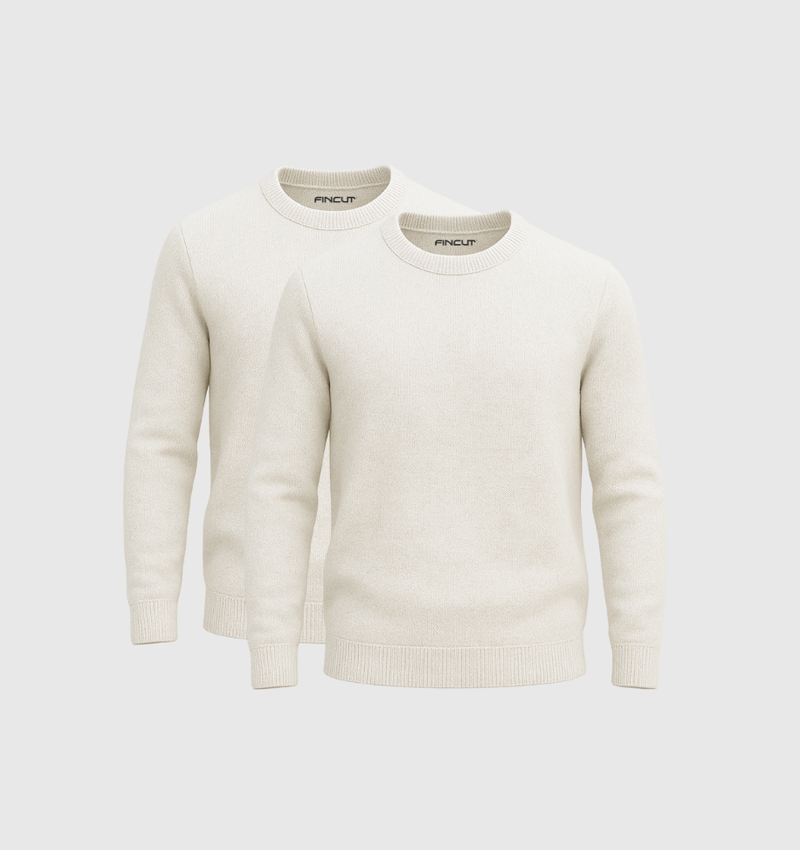 ARCHIVE - Pack de 2 Pulls - Beige