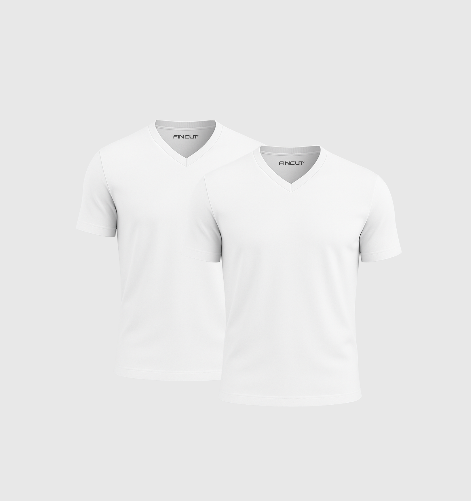 ARCHIVE - Pack de 2 Col V - Blanc