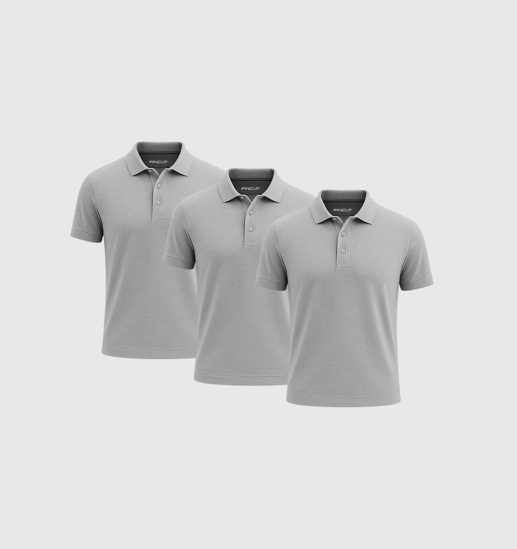 ARCHIVE - Pack de 3 Polo - Gris