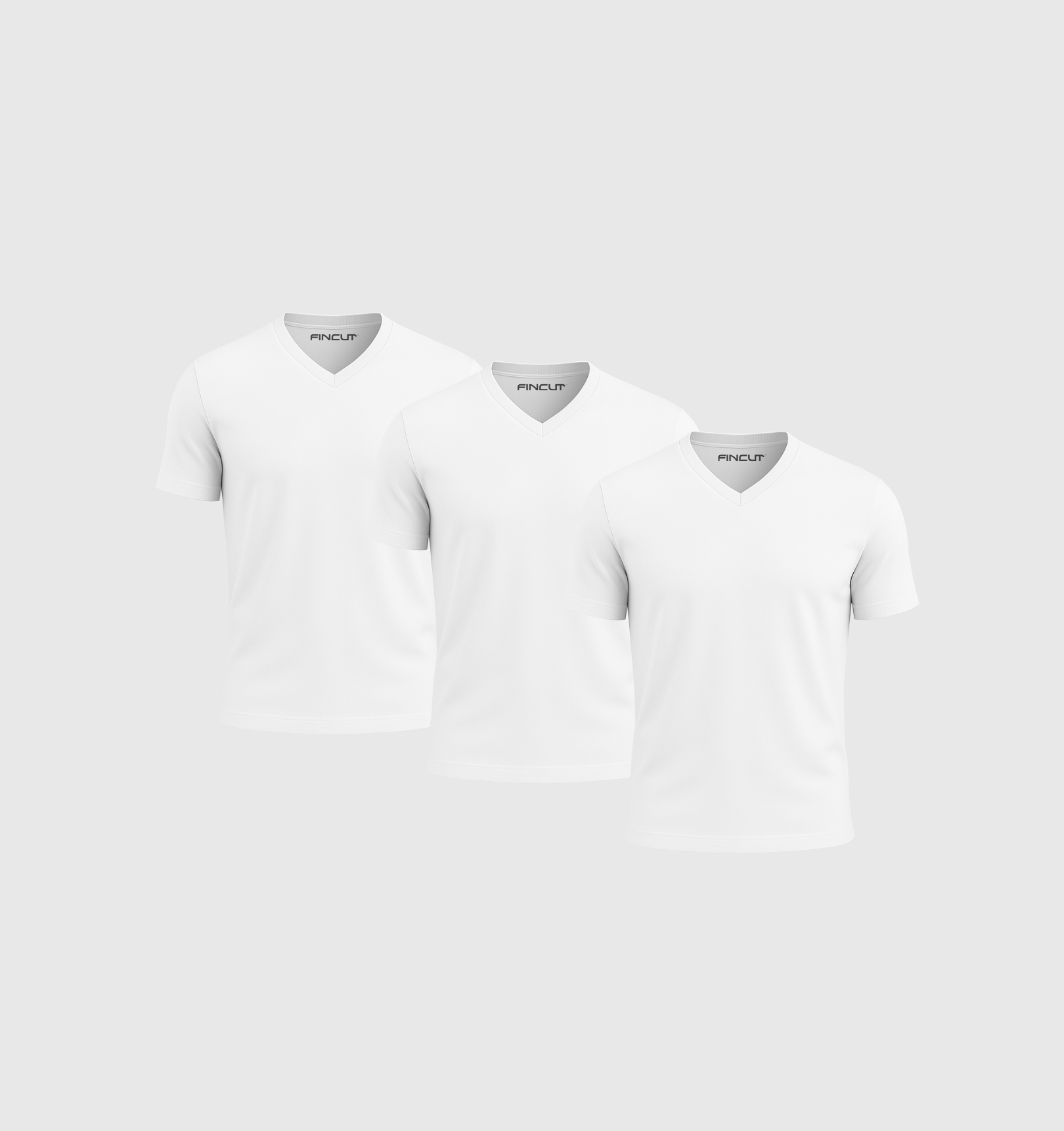 ARCHIVE - Pack de 3 Col V - Blanc
