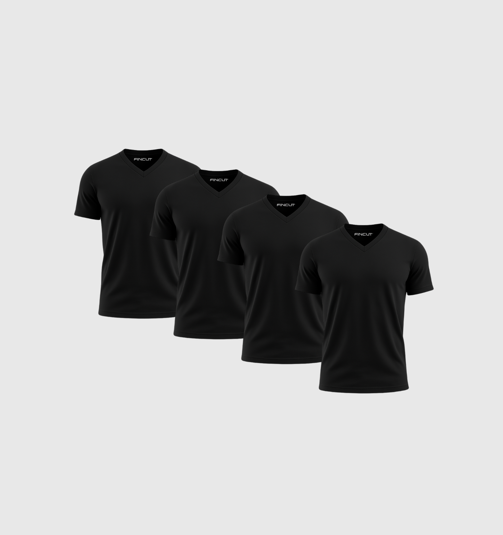 ARCHIVE - Pack de 4 Col V - Noir