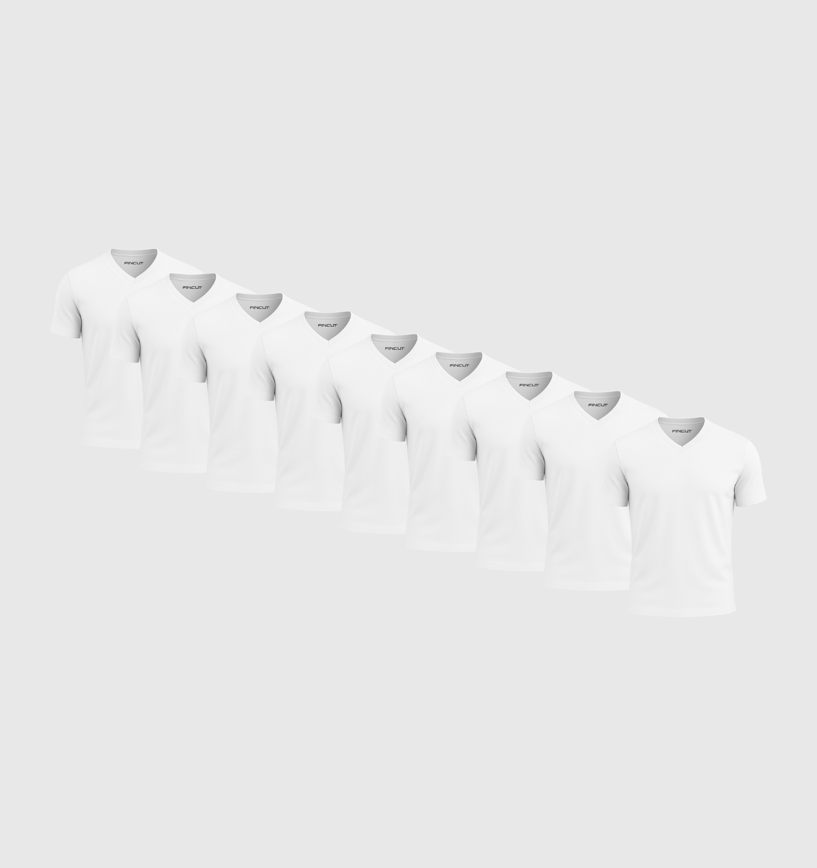 ARCHIVE - Pack de 9 Col V - Blanc