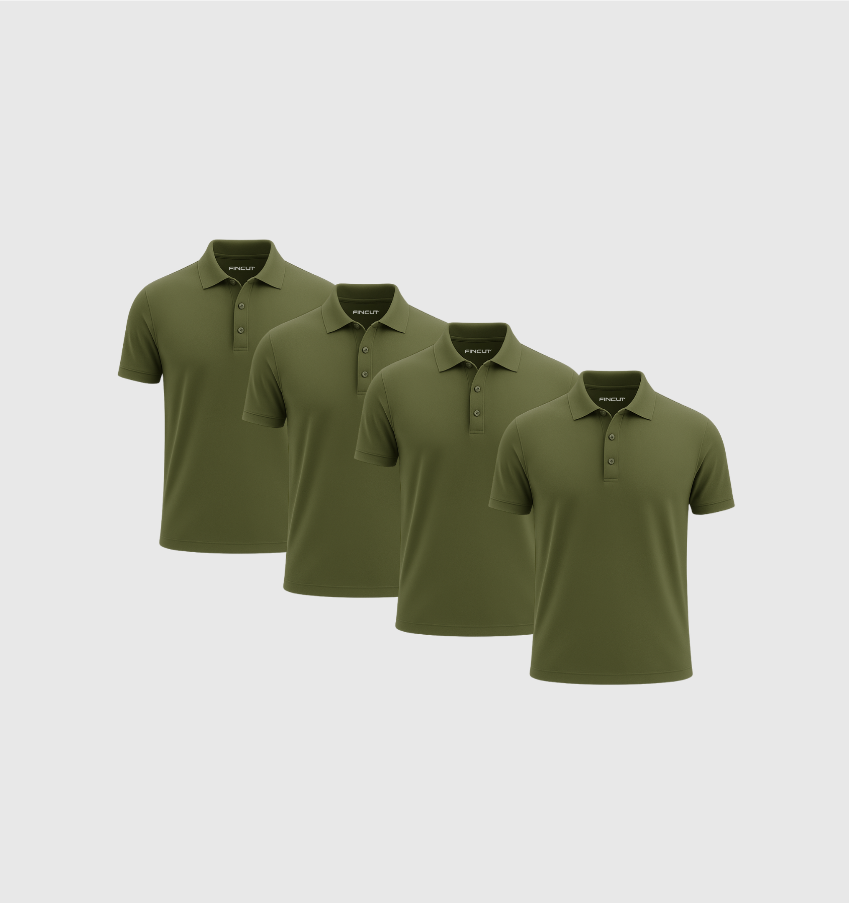 ARCHIVE - Pack de 4 Polos - Kaki