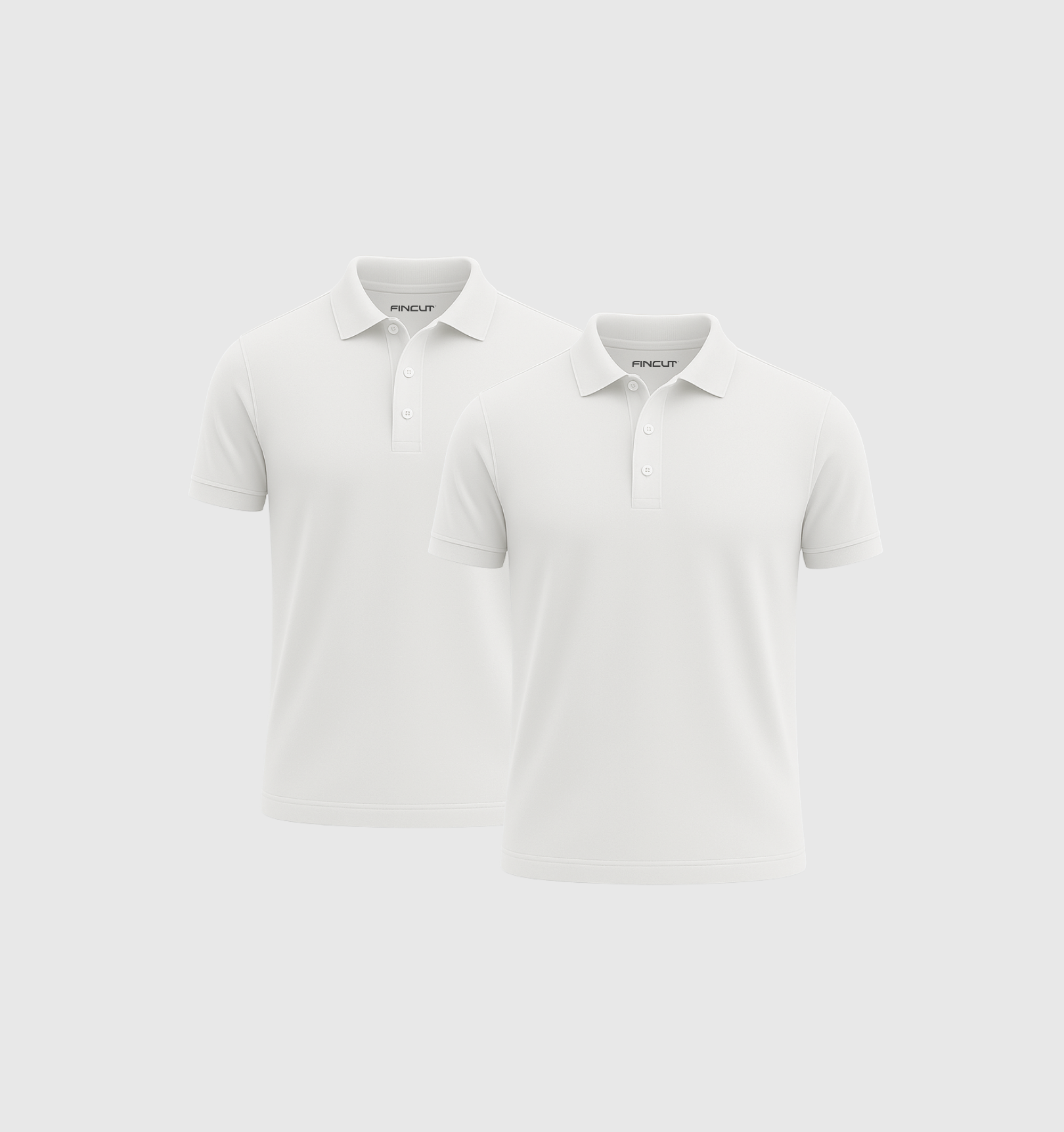 ARCHIVE - Pack de 2 Polos - Blanc