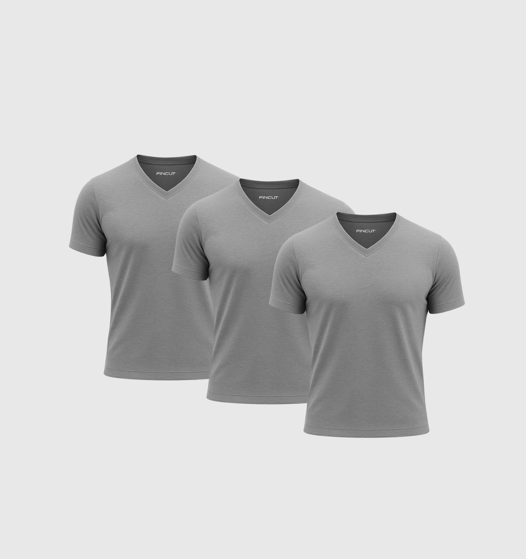 ARCHIVE - Pack de 3 Col V - Gris