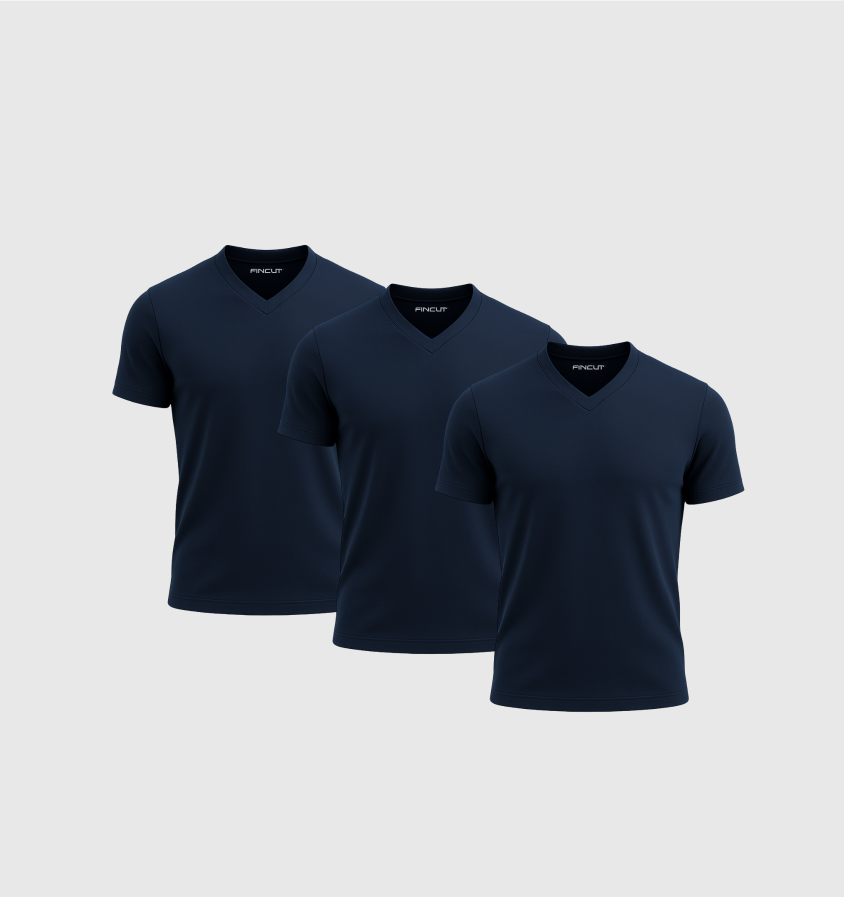 ARCHIVE - Pack de 3 Col V - Bleu marine