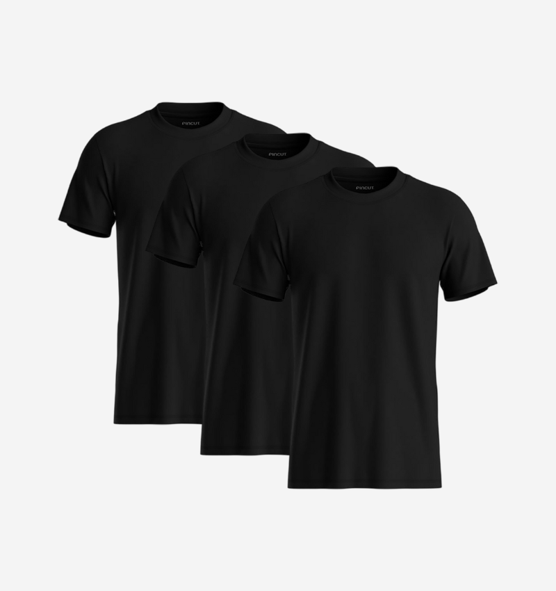 ARCHIVE - Pack de 3 - Noir