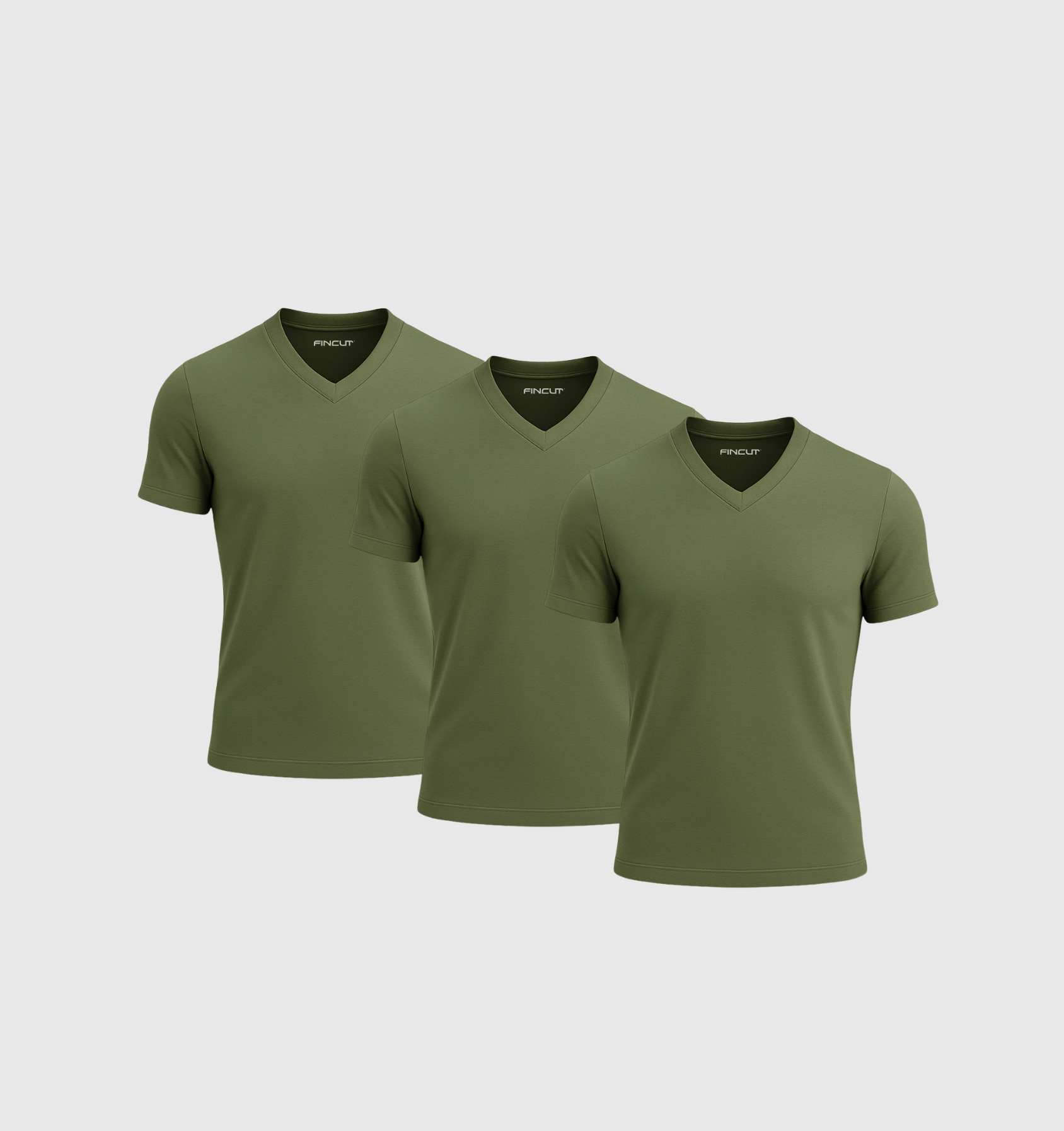 ARCHIVE - Pack de 3 Col V - Kaki