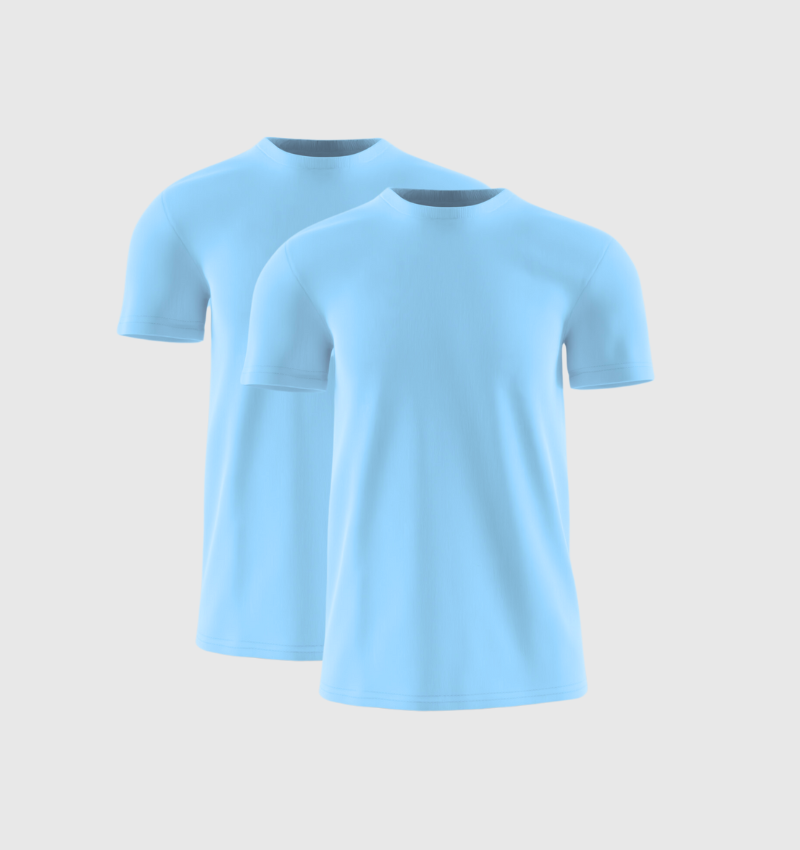 ARCHIVE - Pack de 2 - Bleu ciel
