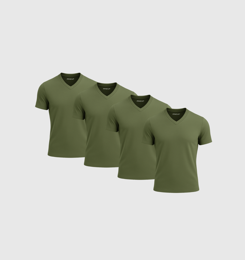ARCHIVE - Pack de 4 Col V - Kaki