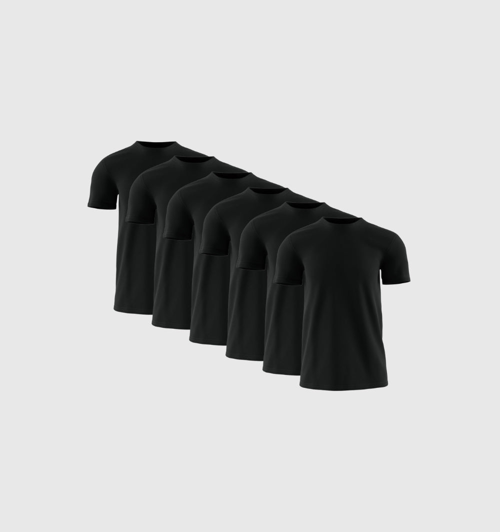 ARCHIVE - Pack de 6 - Noir