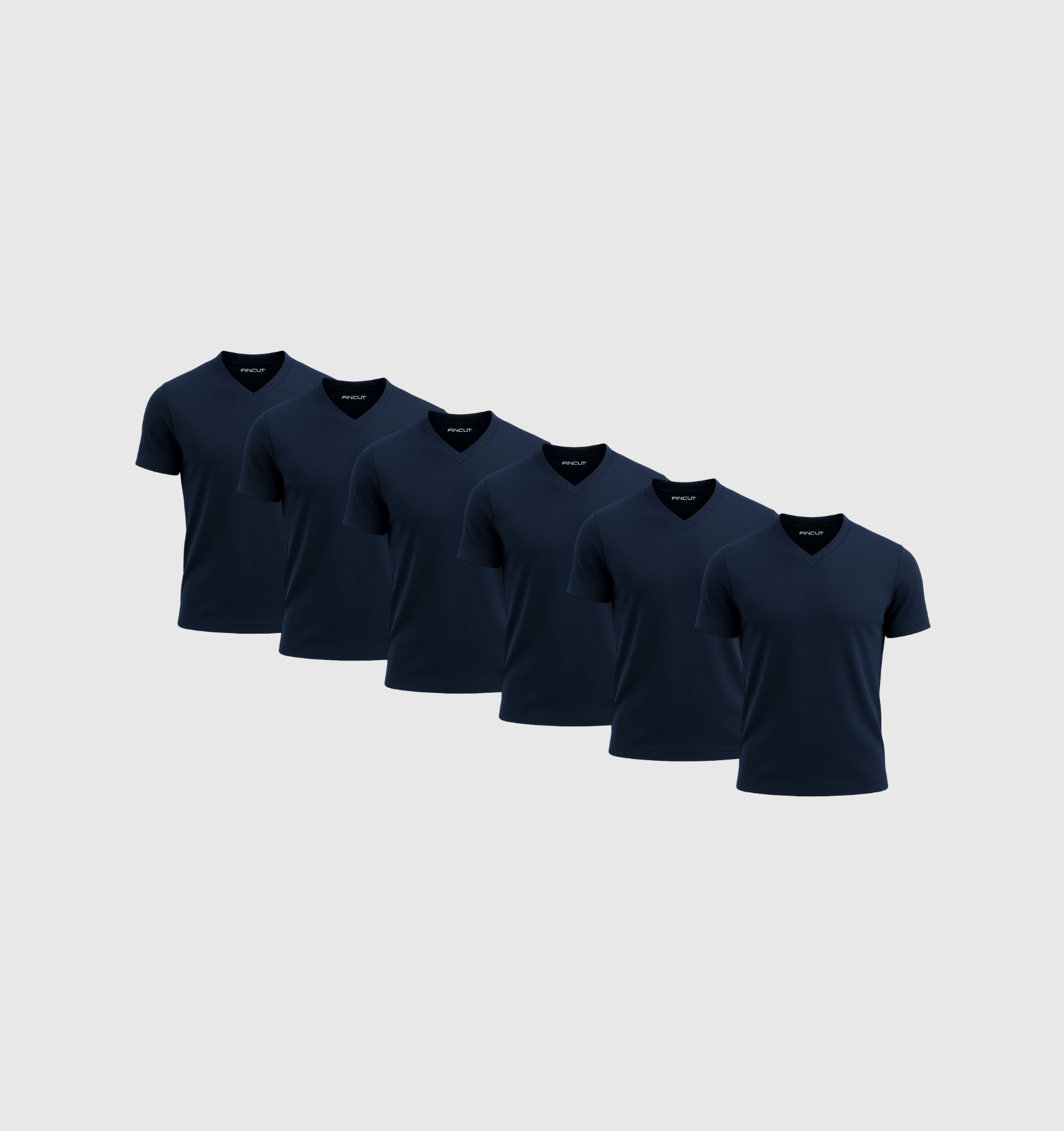 ARCHIVE - Pack de 6 Col V - Bleu marine