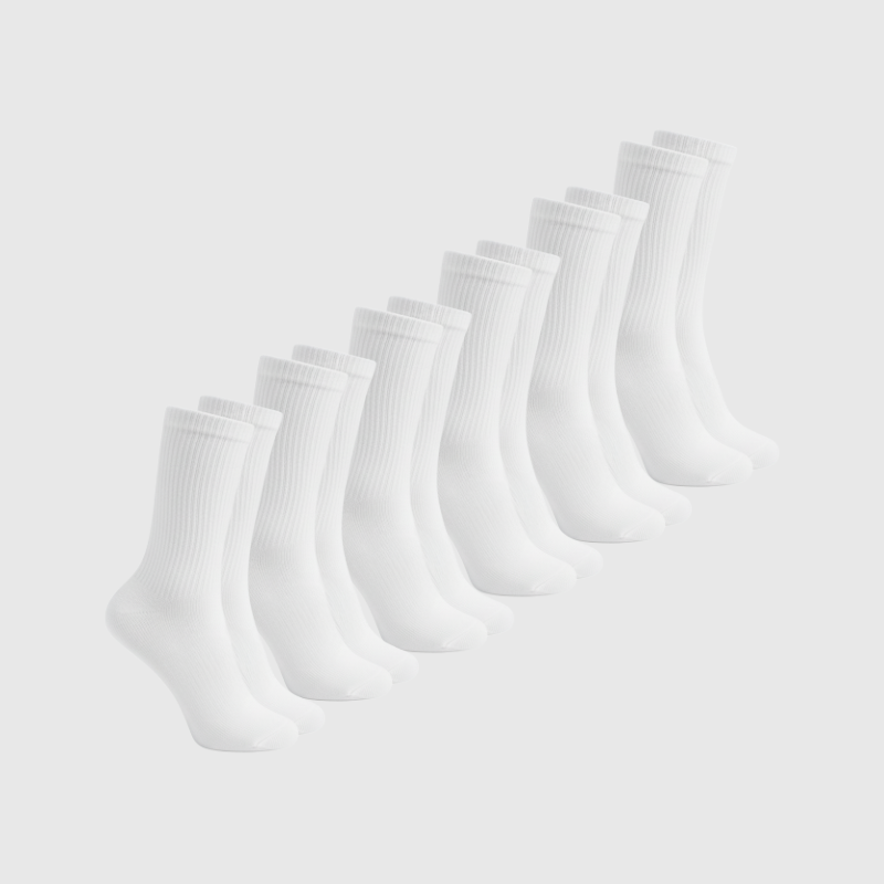 ARCHIVE - Pack de 6 Chaussettes - Blanc