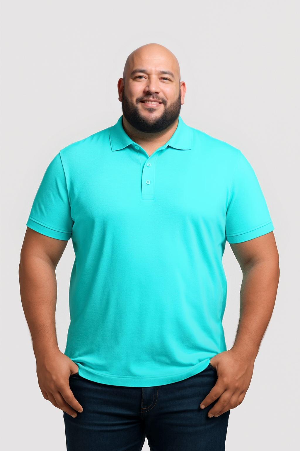 ARCHIVE - Pack de 6 Polos - Bleu turquoise