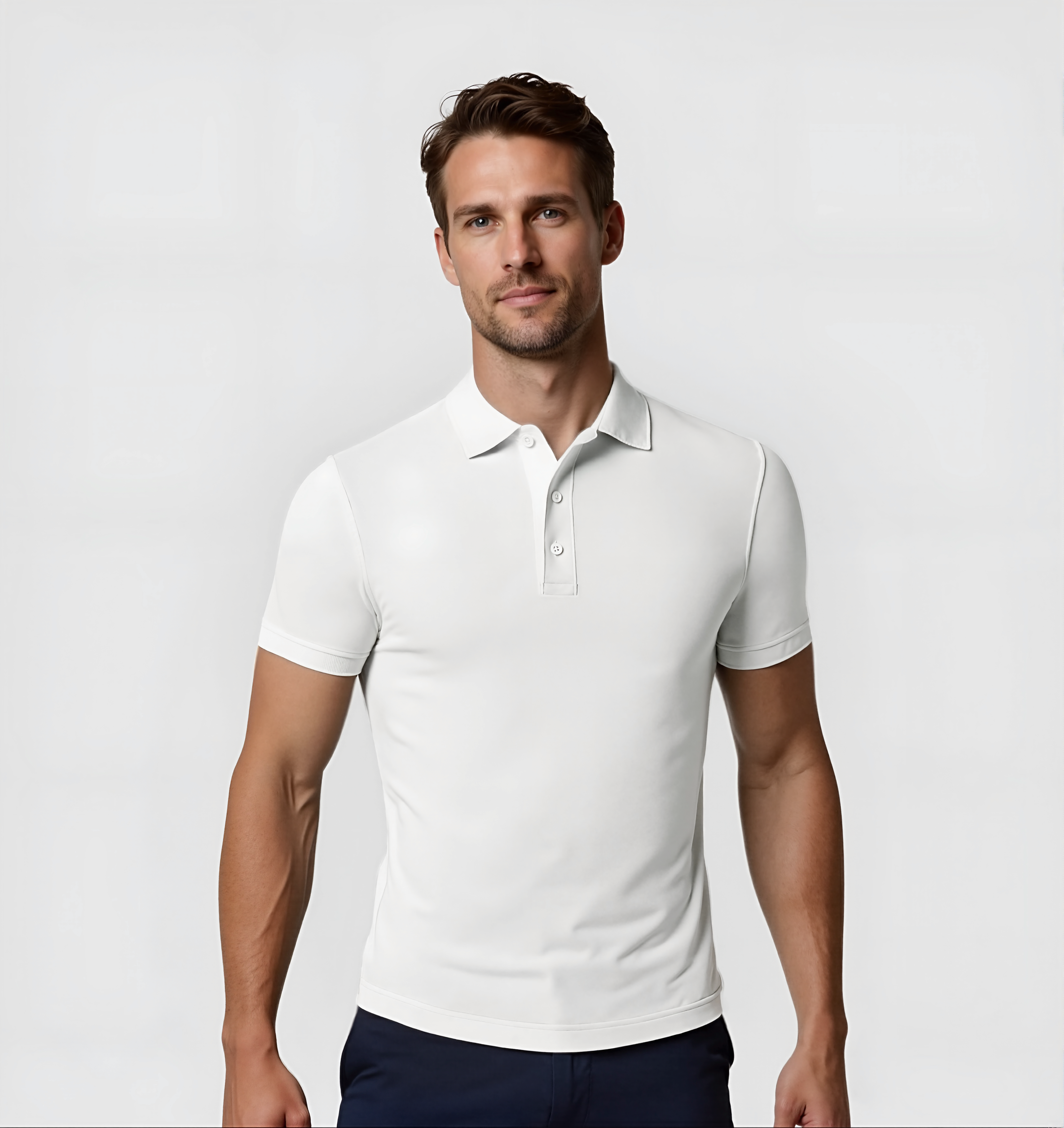ARCHIVE - Pack de 3 Polos - Blanc