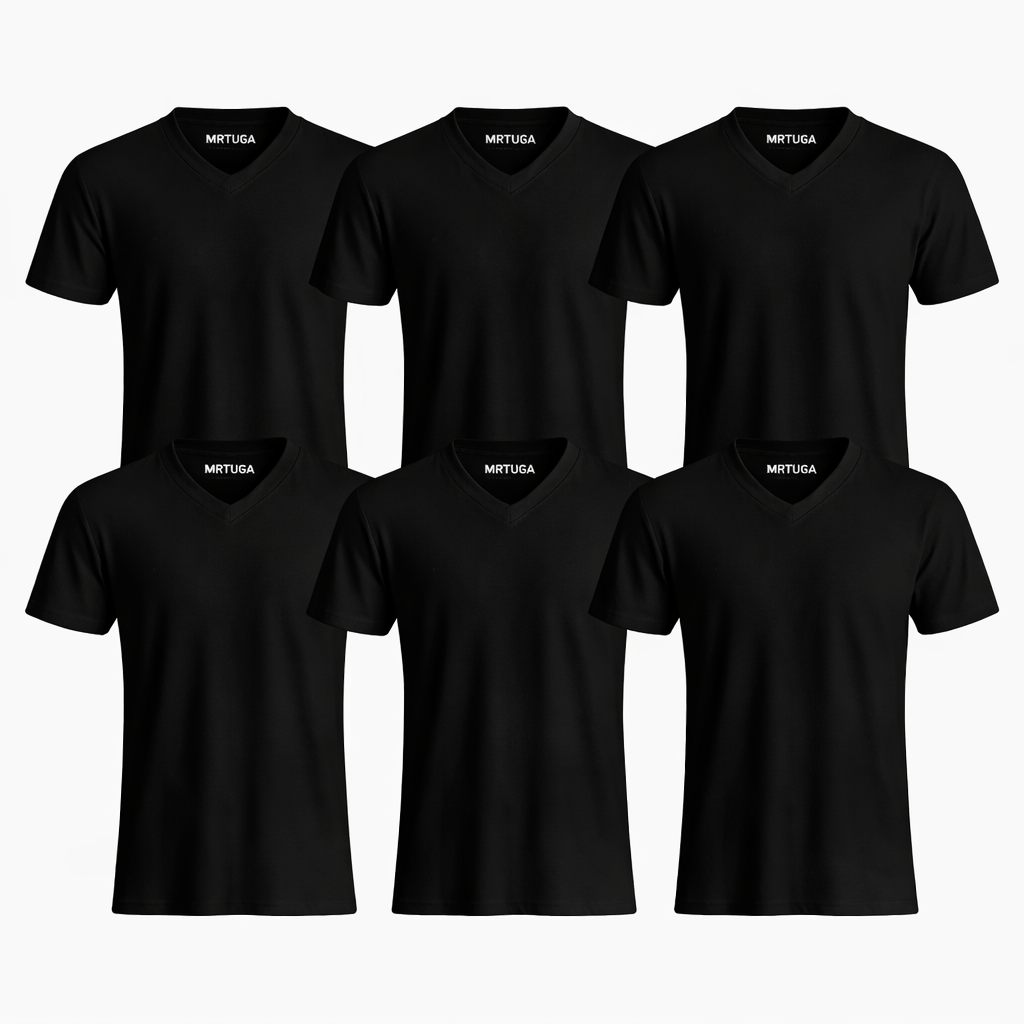 PACK DAS TSHIRTS EM BICO / MRTUGA