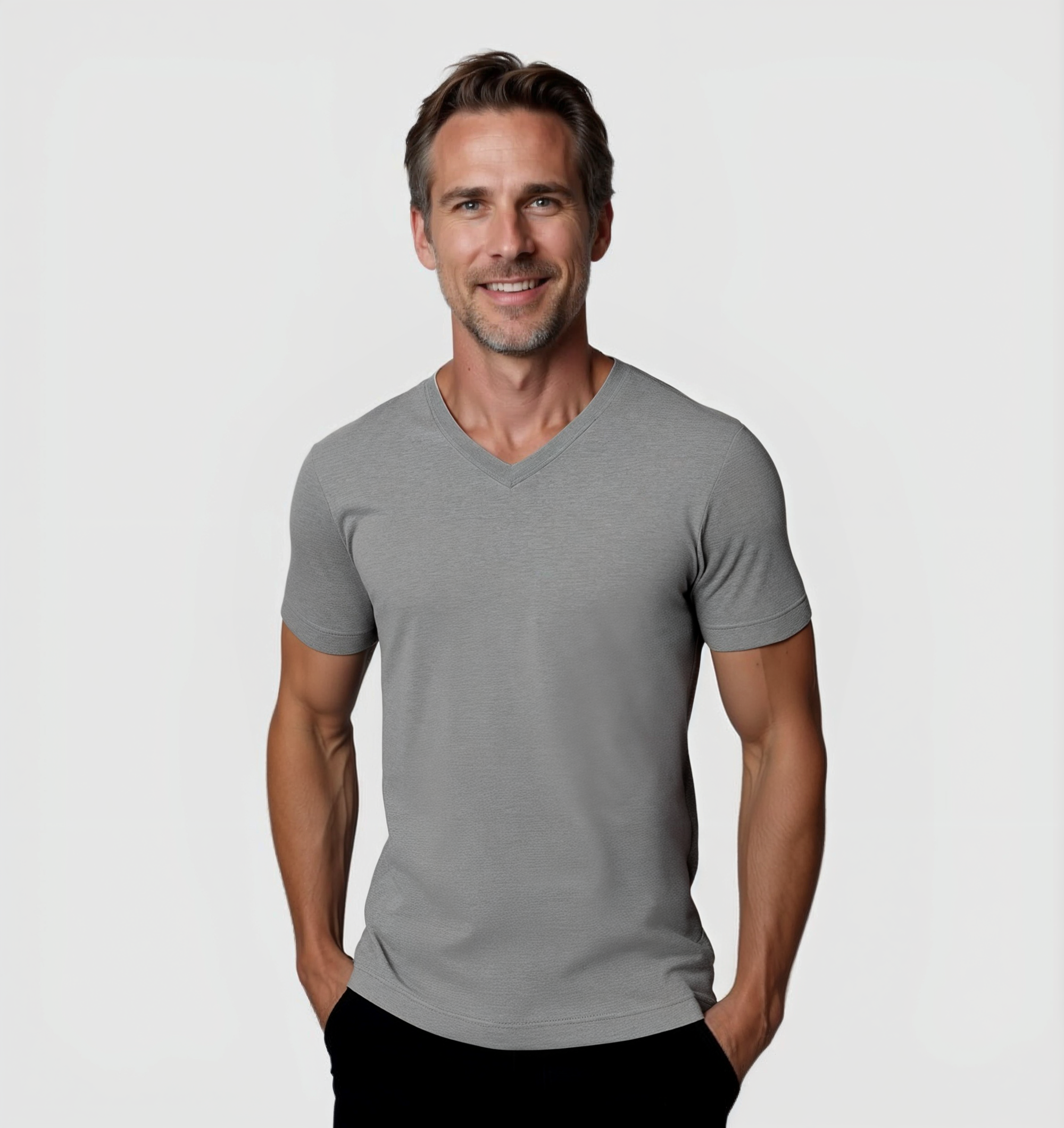 ARCHIVE - Pack de 2 Col V - Gris